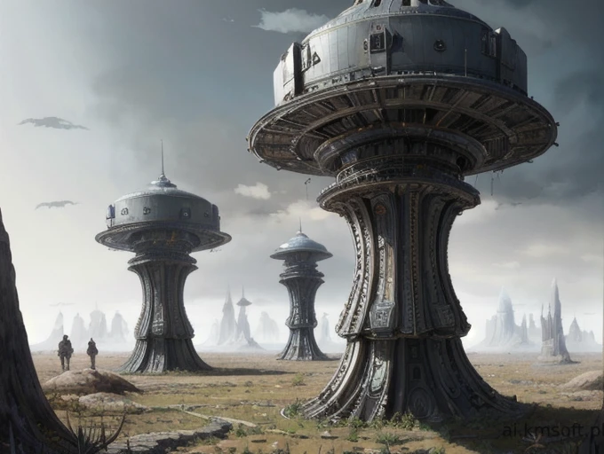 Landscape, oil on matte canvas, sharp details,